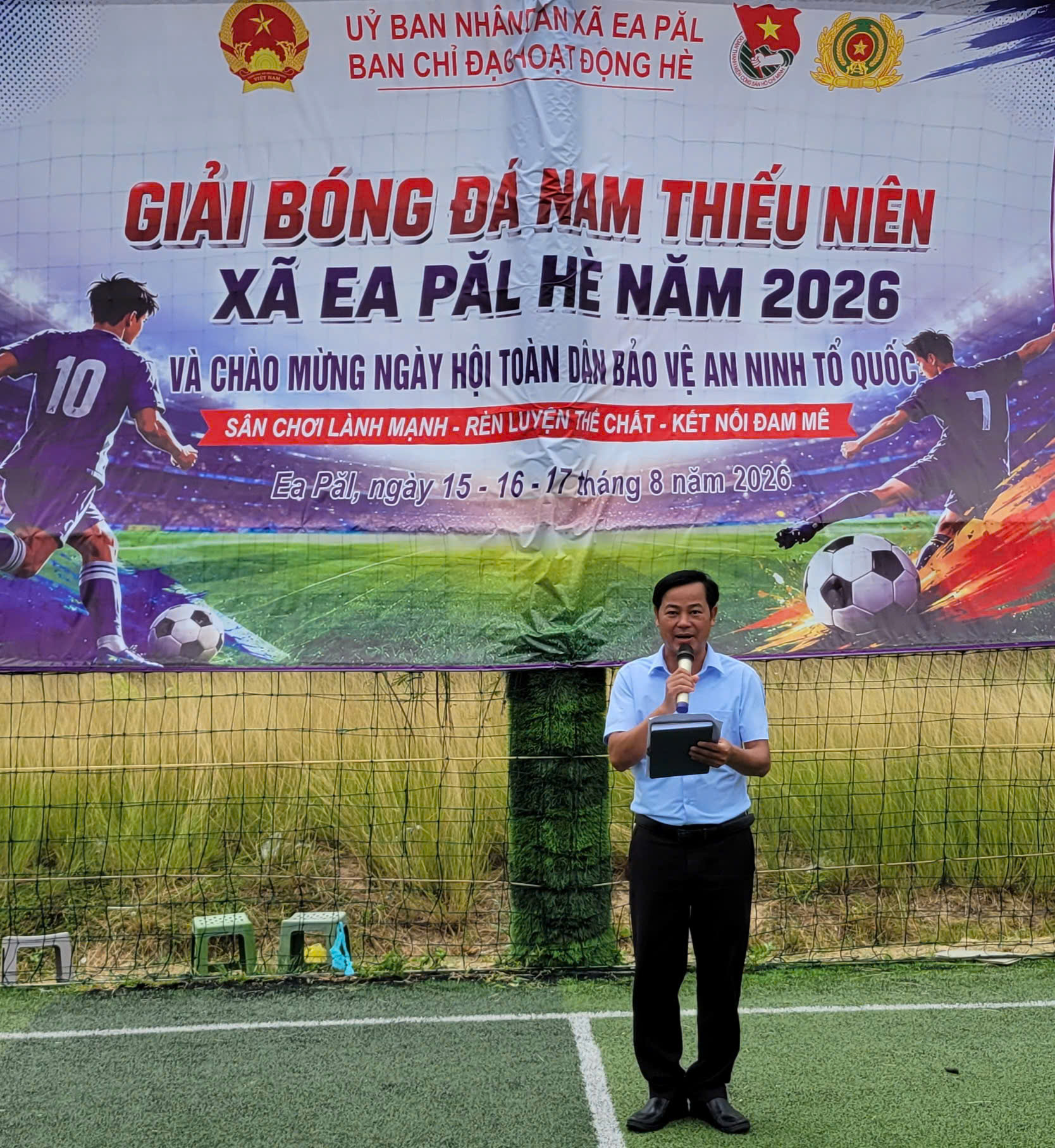 Ea Păl bế mạc Giải bóng đá nam thiếu niên Hè năm 2026