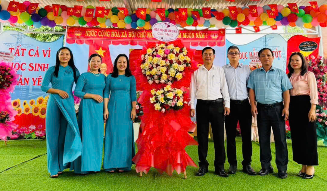 Trường Mầm non Hoa Phượng, xã Ea Păl tưng bừng khai giảng năm học mới 2026 – 2027