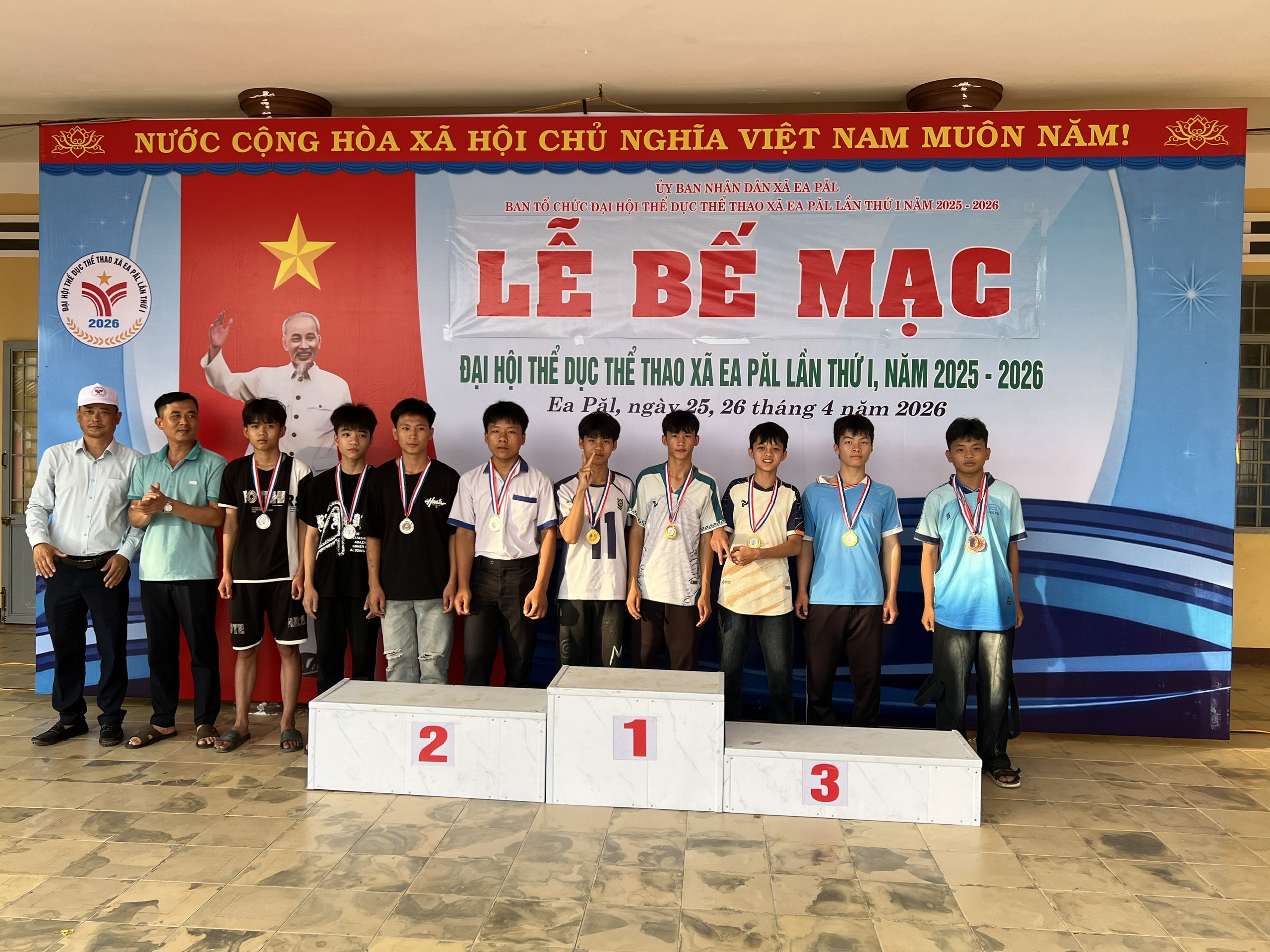 TRƯỜNG THCS HOÀNG DIỆU THAM GIA ĐẠI HỘI THỂ DỤC THỂ THAO XÃ EA PĂL LẦN THỨ I, NĂM 2026