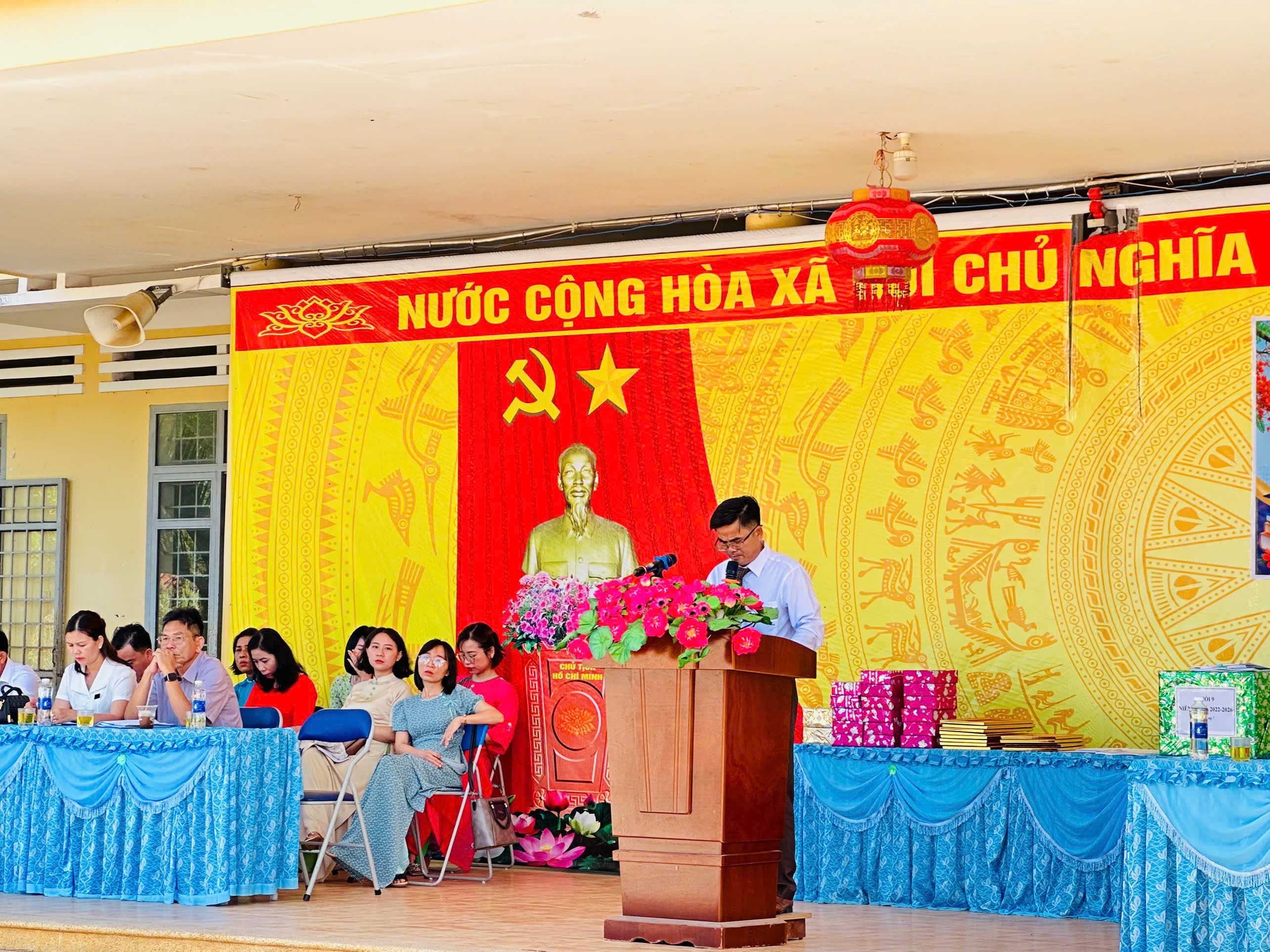 Trường THCS Hoàng Diệu, xã Ea Păl tổ chức tổng kết năm học 2025 – 2026