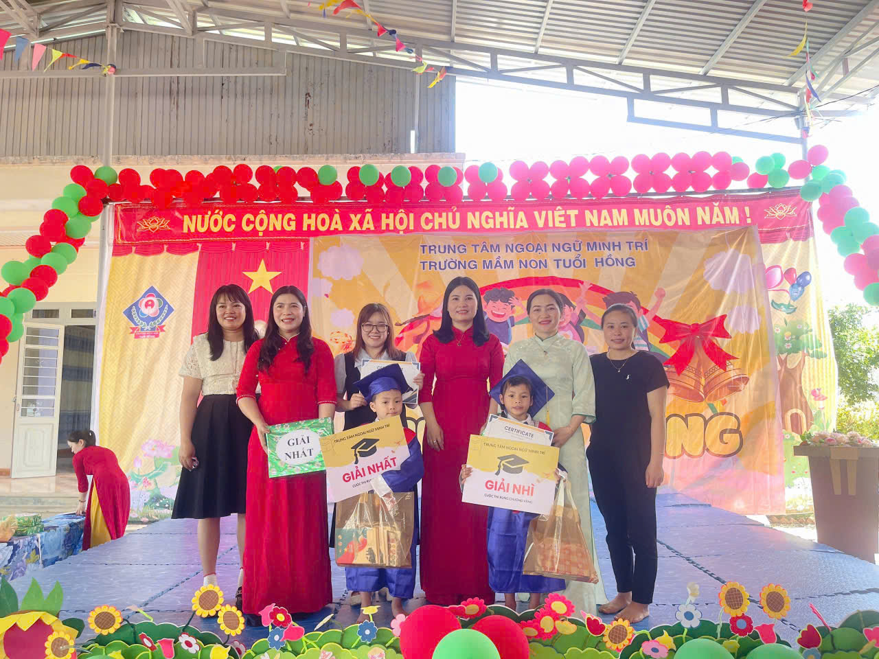 Sôi nổi cuộc thi “Rung chuông Vàng” tại Trường Mầm non Tuổi Hồng