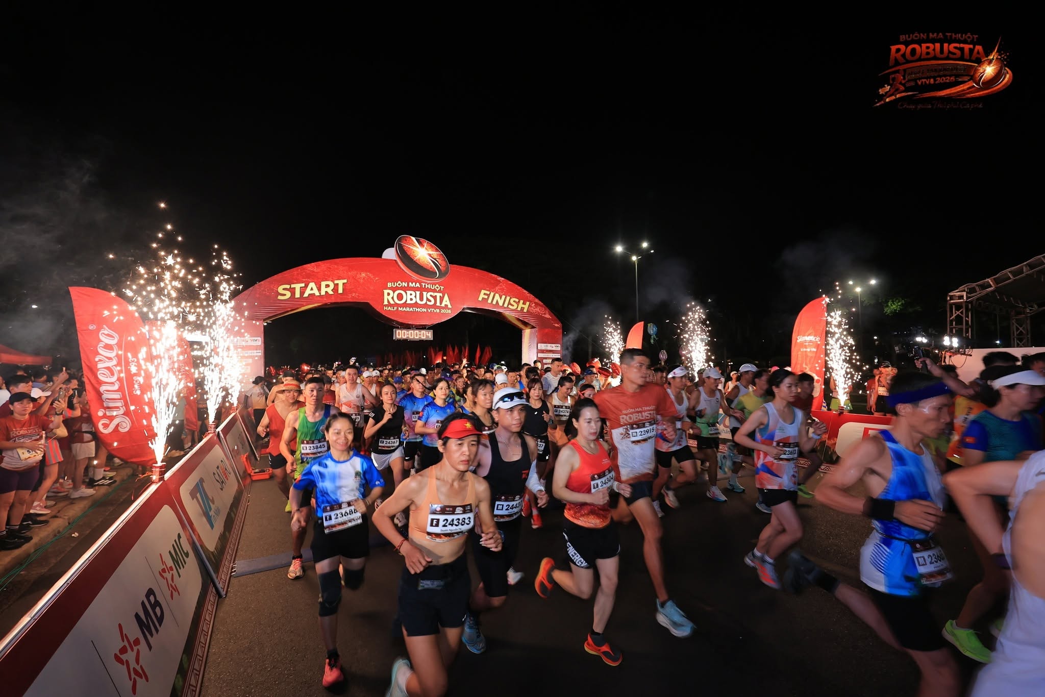 ĐOÀN CÔNG CHỨC, VIÊN CHỨC XÃ EA PĂL THAM GIA GIẢI CHẠY BUÔN MA THUỘT ROBUSTA HALF MARATHON VTV8 2026