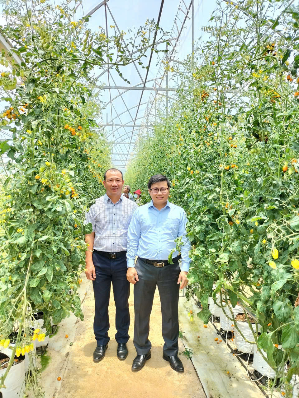 ĐOÀN CÔNG TÁC XÃ EA PĂL KHẢO SÁT, HỌC TẬP KINH NGHIỆM MÔ HÌNH NÔNG NGHIỆP CÔNG NGHỆ CAO GẮN VỚI DU LỊCH SINH THÁI NÔNG THÔN