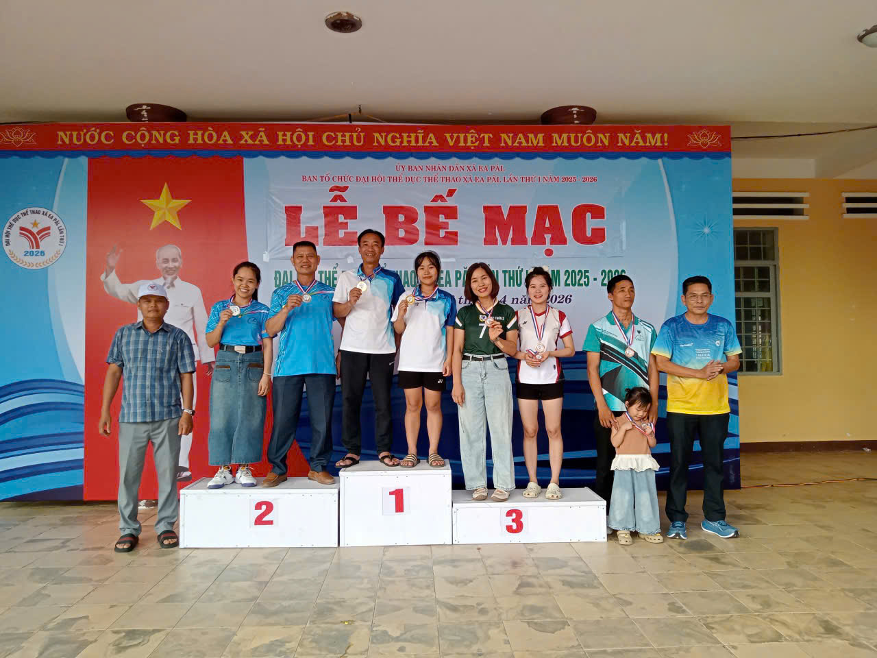 TRƯỜNG THCS PHAN CHU TRINH ĐẠT NHIỀU THÀNH TÍCH XUẤT SẮC TẠI ĐẠI HỘI THỂ DỤC THỂ THAO XÃ EA PĂL LẦN THỨ I, NĂM 2026
