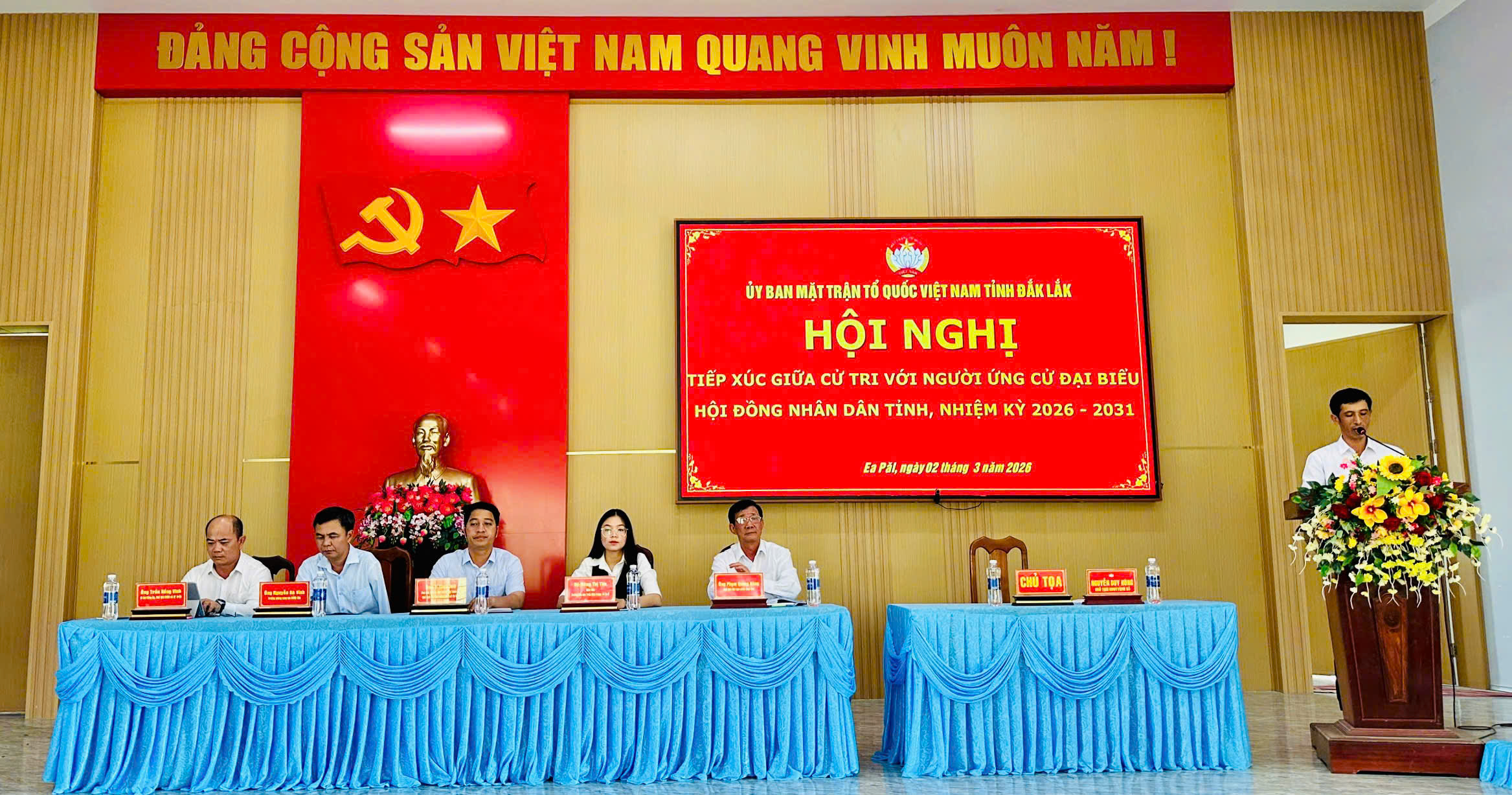 HỘI NGHỊ TIẾP XÚC CỬ TRI GIỮA NGƯỜI ỨNG CỬ ĐẠI BIỂU HĐND TỈNH ĐẮK LẮK, NHIỆM KỲ 2026 – 2031 (ĐƠN VỊ BẦU CỬ SỐ 10) VỚI CỬ TRI XÃ EA PĂL